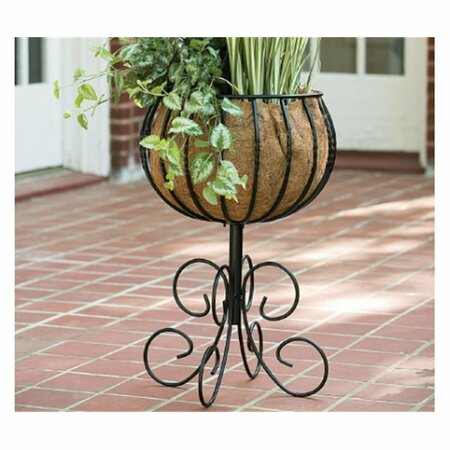 CLASSIC ACCESSORIES 14 In. Steel Patio Urn With Coco Liner VE2523334